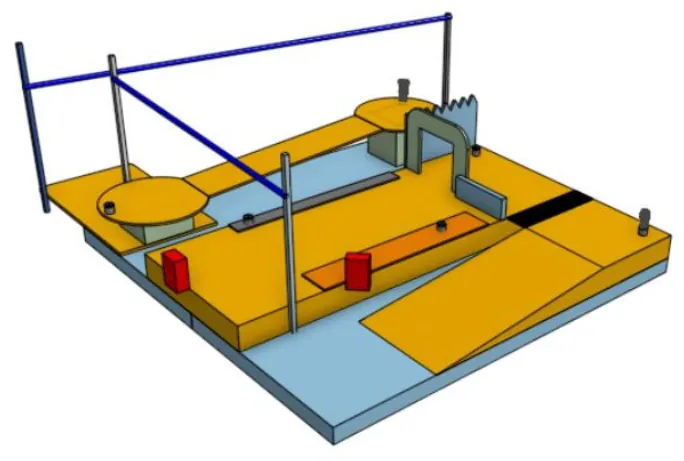 Competition surface CAD.
