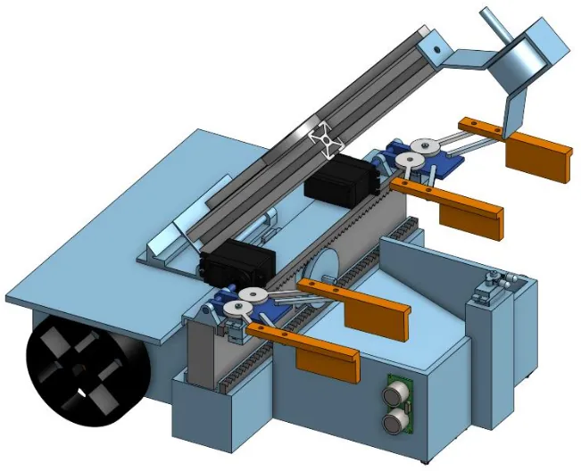 Robot CAD design.